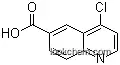 Molecular Structure of 386207-77-8 (4-Chloroquinoline-6-carboxylic acid)